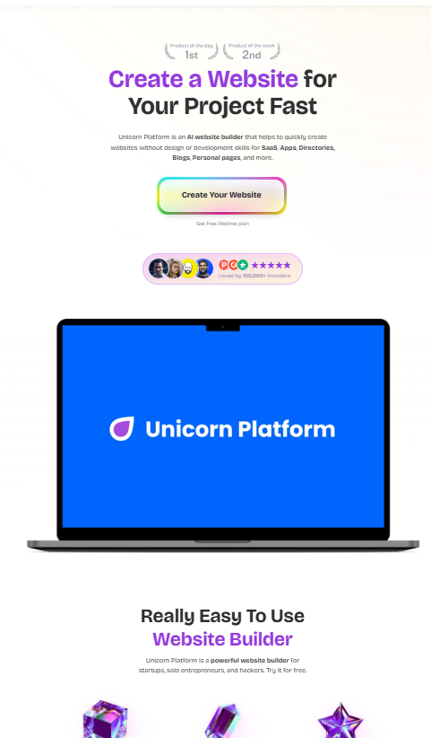 Unicorn Platform thumbnail